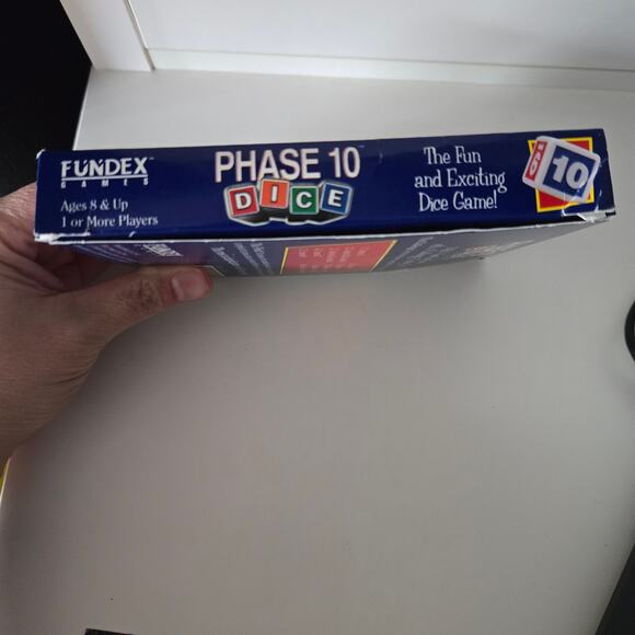 Phase 10 Dice game 1998 Fundex Games dice instructions and scorepad - Picture 8 of 12
